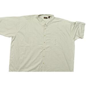 Cooper Cove Brown Cotton Shirt 8XB Big & Tall Short Sleeve Breakout Gear